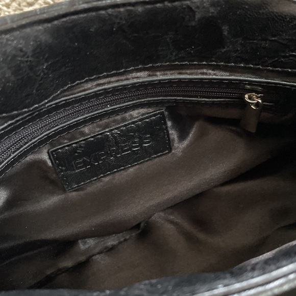 Express Black Leather Clutch - Picture 6 of 7